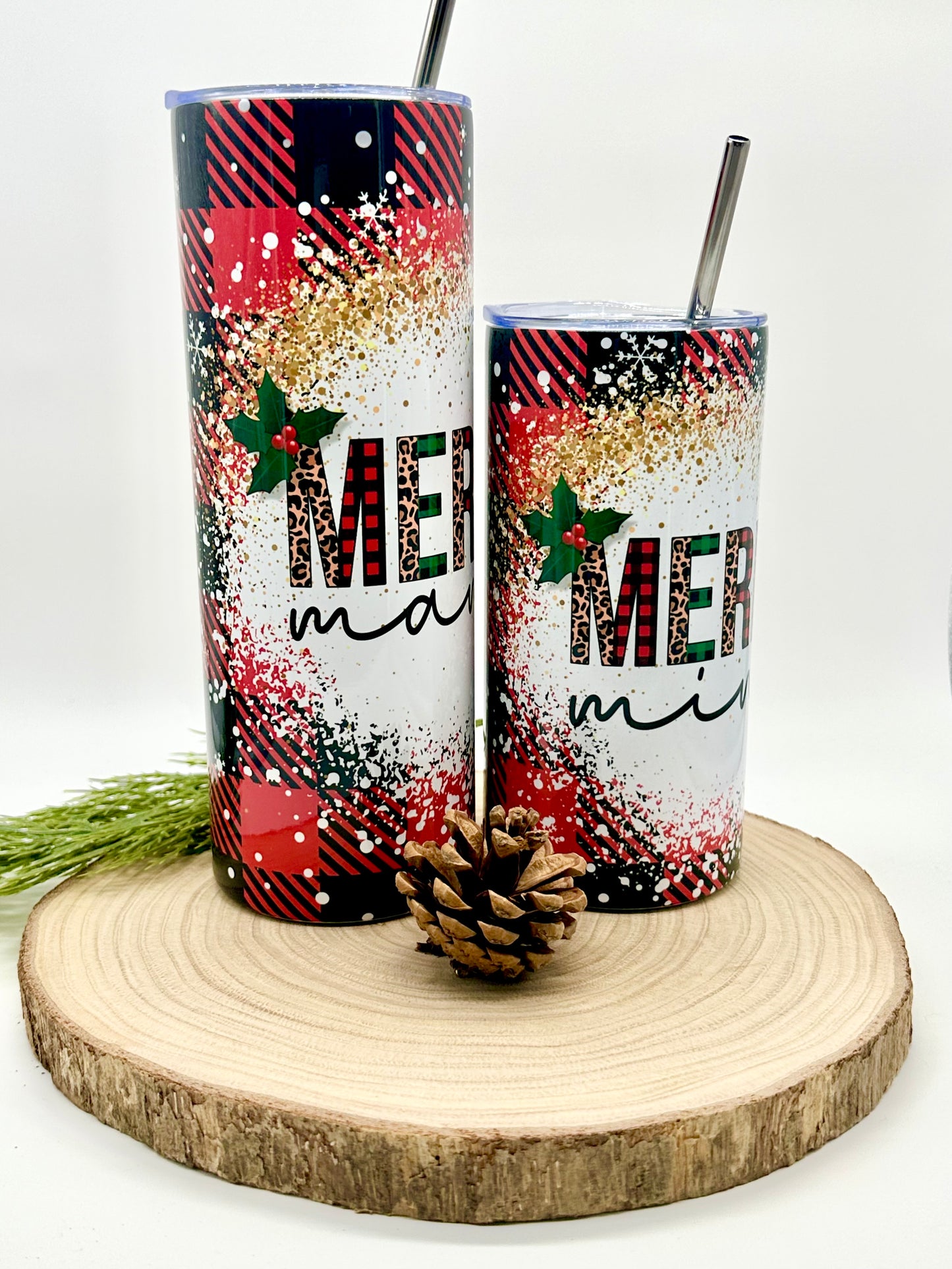 Christmas Mama and Mini Tumblers