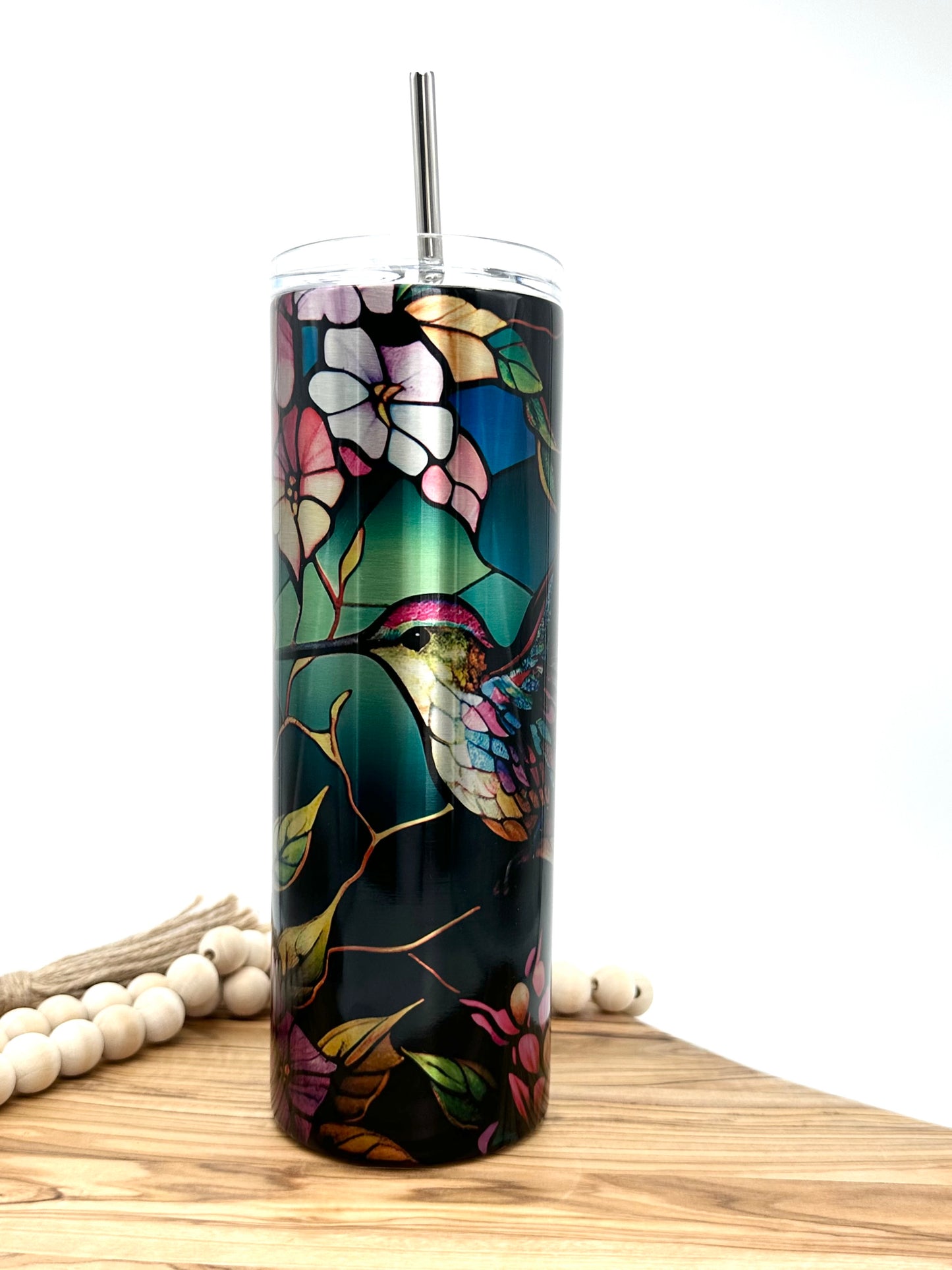 20oz Insulated Hummingbird Tumbler