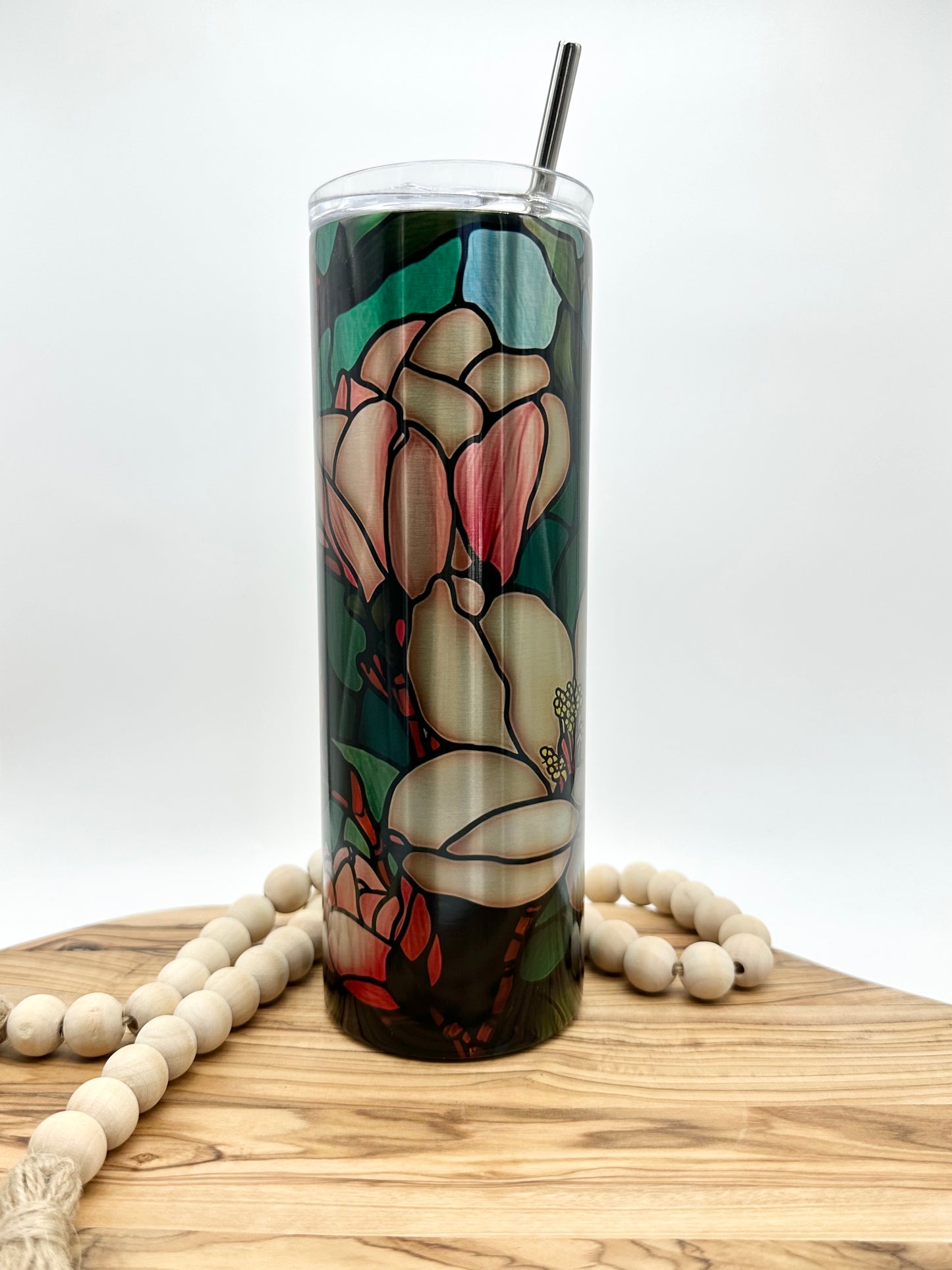 Magnolia Stainless Steel Tumbler