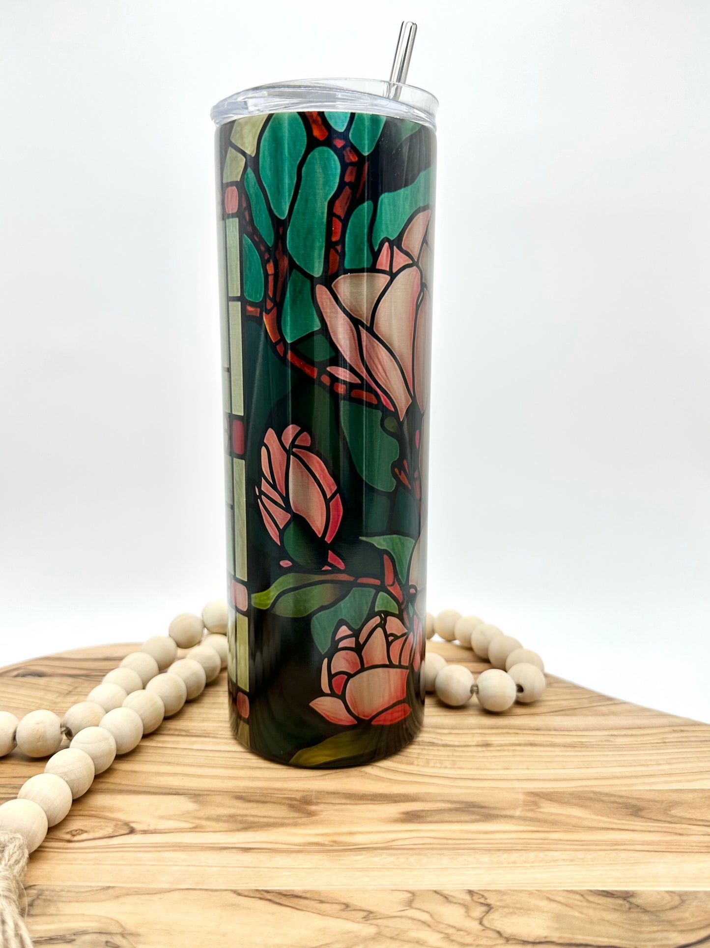 Magnolia Stainless Steel Tumbler