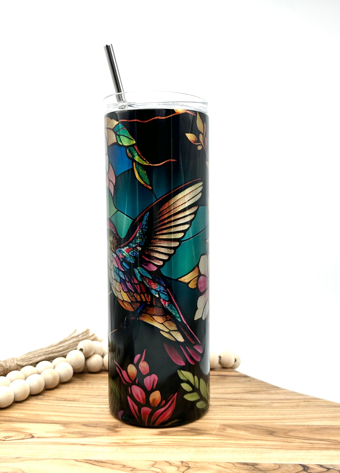 20oz Insulated Hummingbird Tumbler