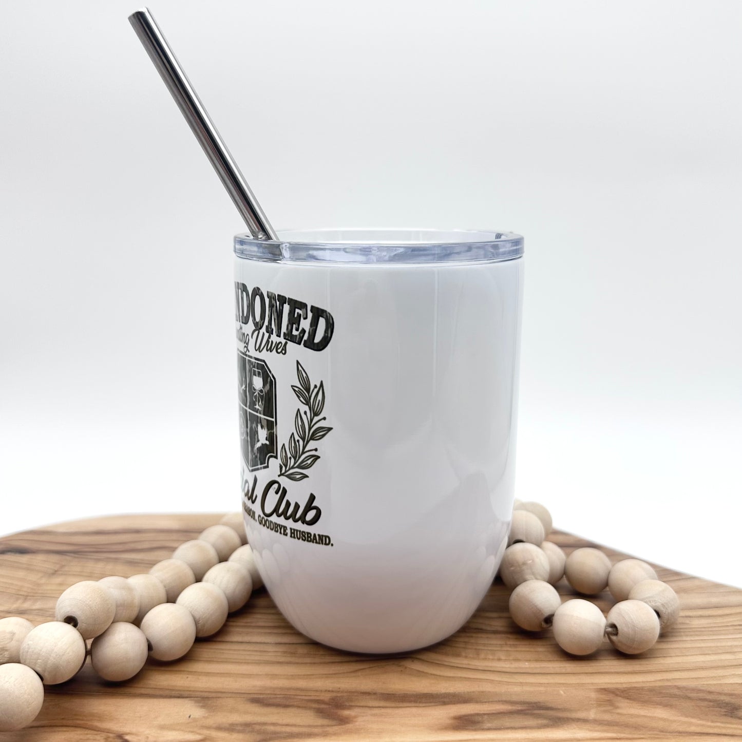 Hunting Wives Insulated Wine Glass