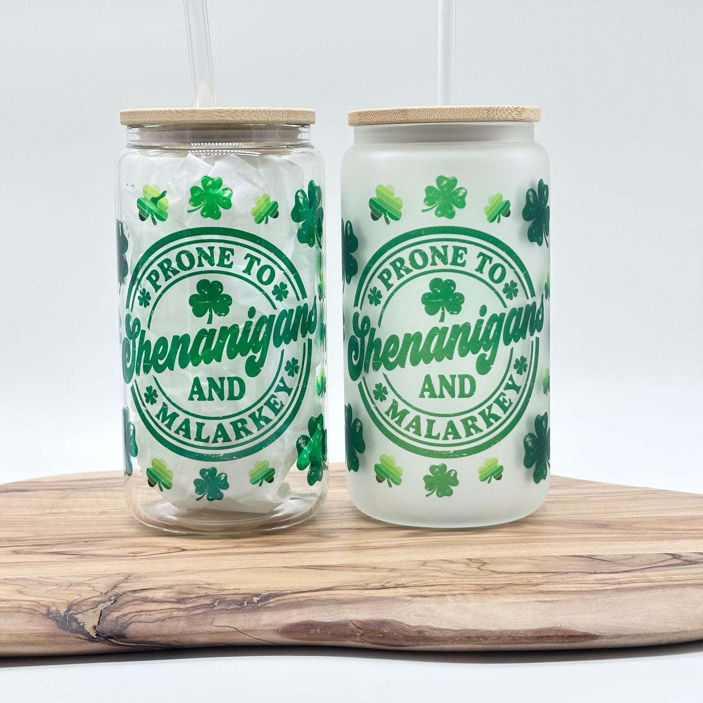 St. Patrick’s Day Iced Coffee Cups