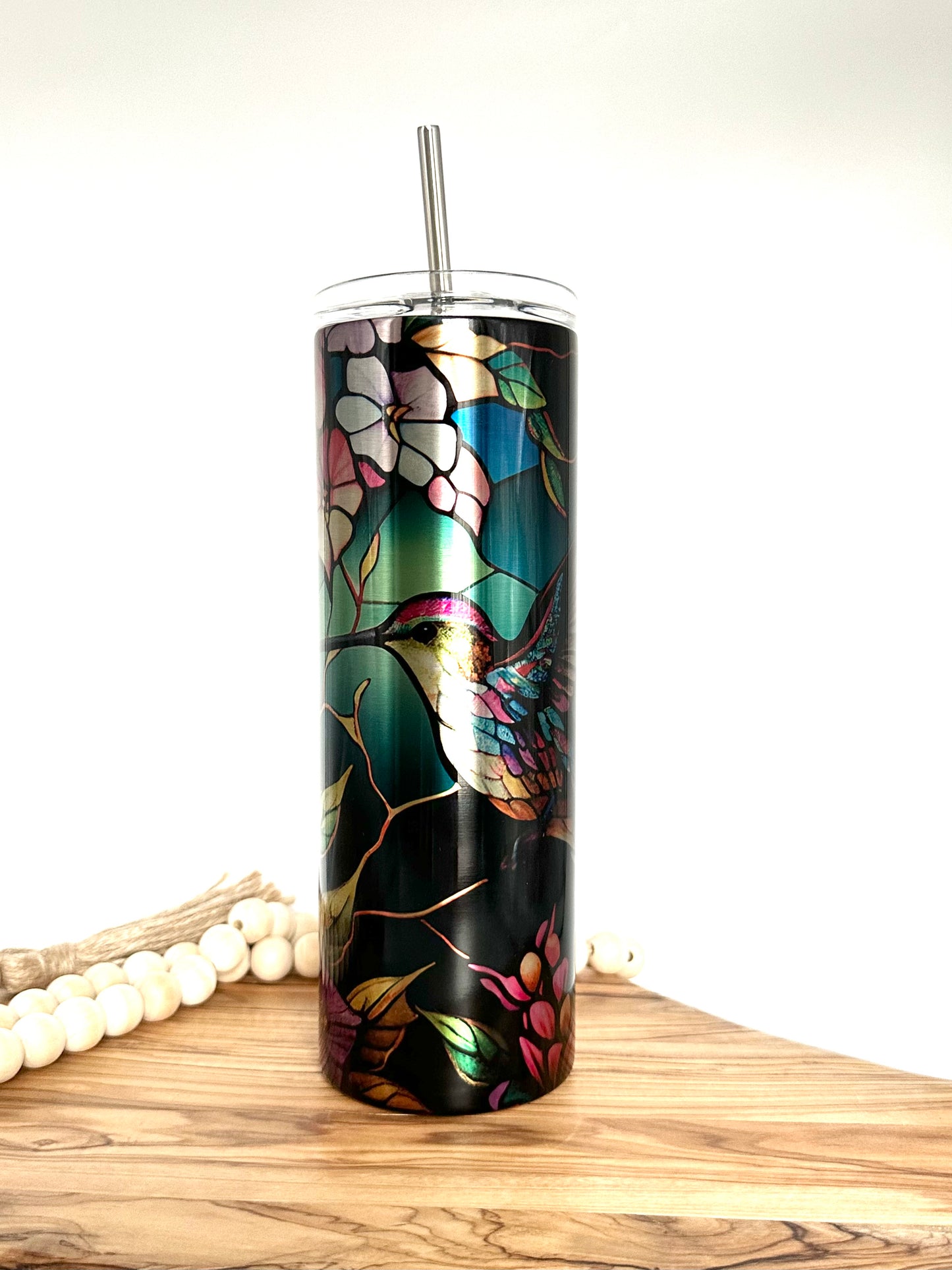 20oz Insulated Hummingbird Tumbler