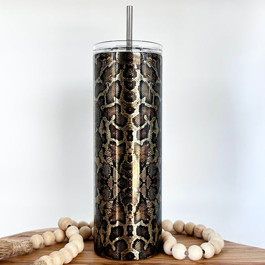 20z Insulated Snakeskin Tumbler
