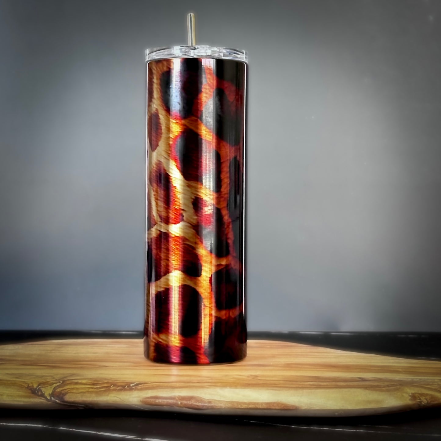 Giraffe Print Tumbler