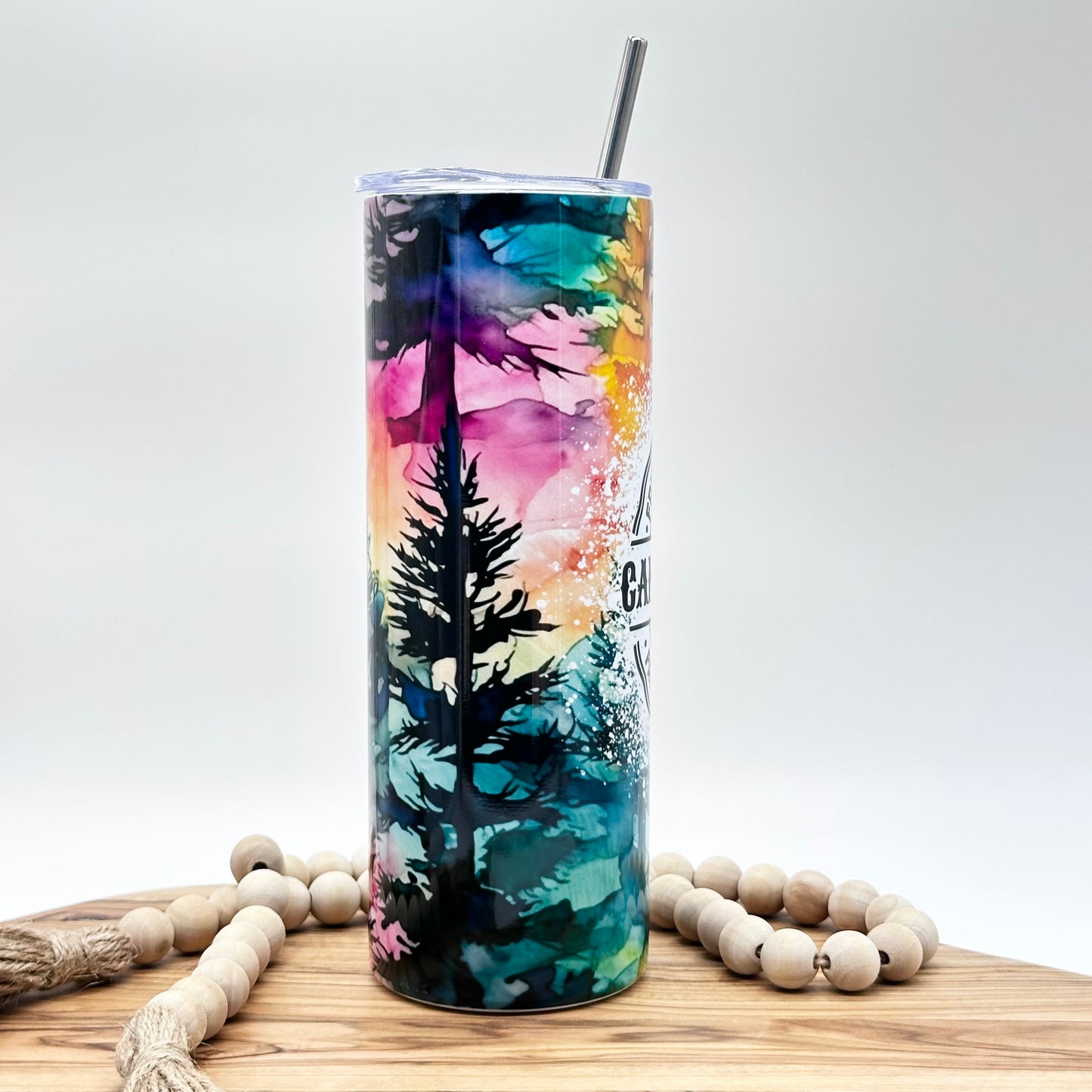 Insulated 20oz Camping Crew Tumbler