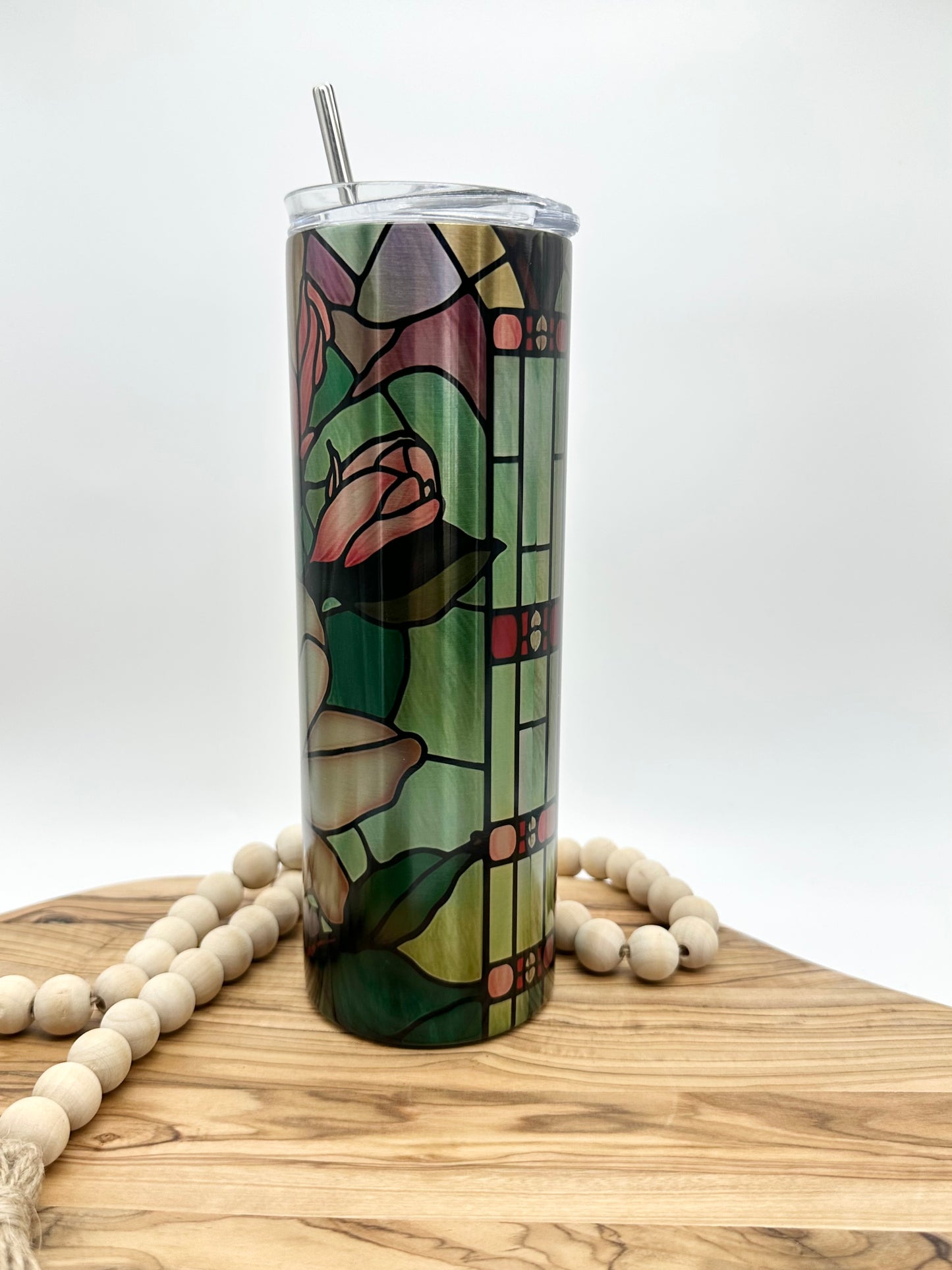 Magnolia Stainless Steel Tumbler