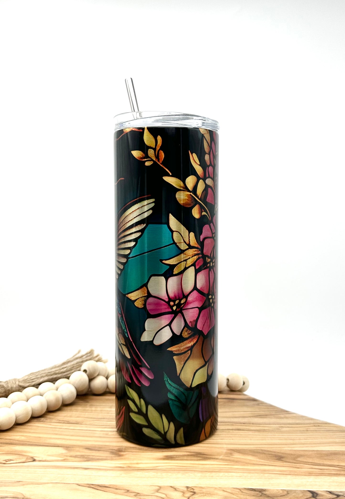 20oz Insulated Hummingbird Tumbler
