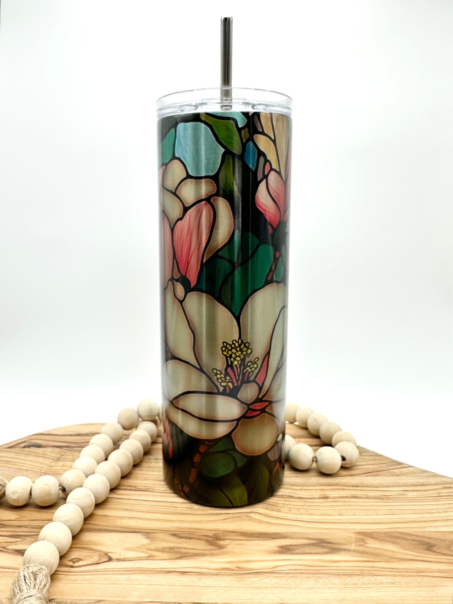 Magnolia Stainless Steel Tumbler