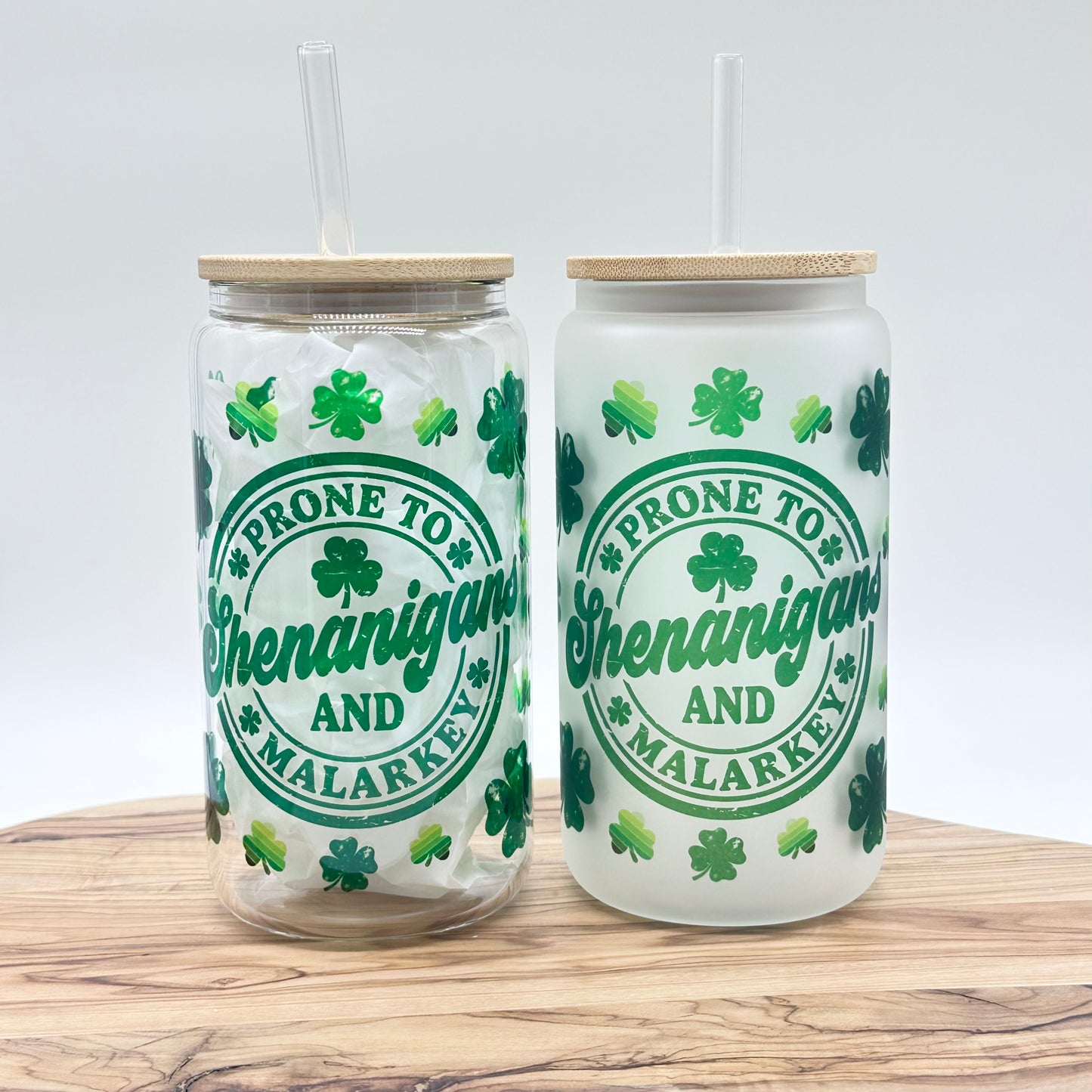 St. Patrick’s Day Iced Coffee Cups