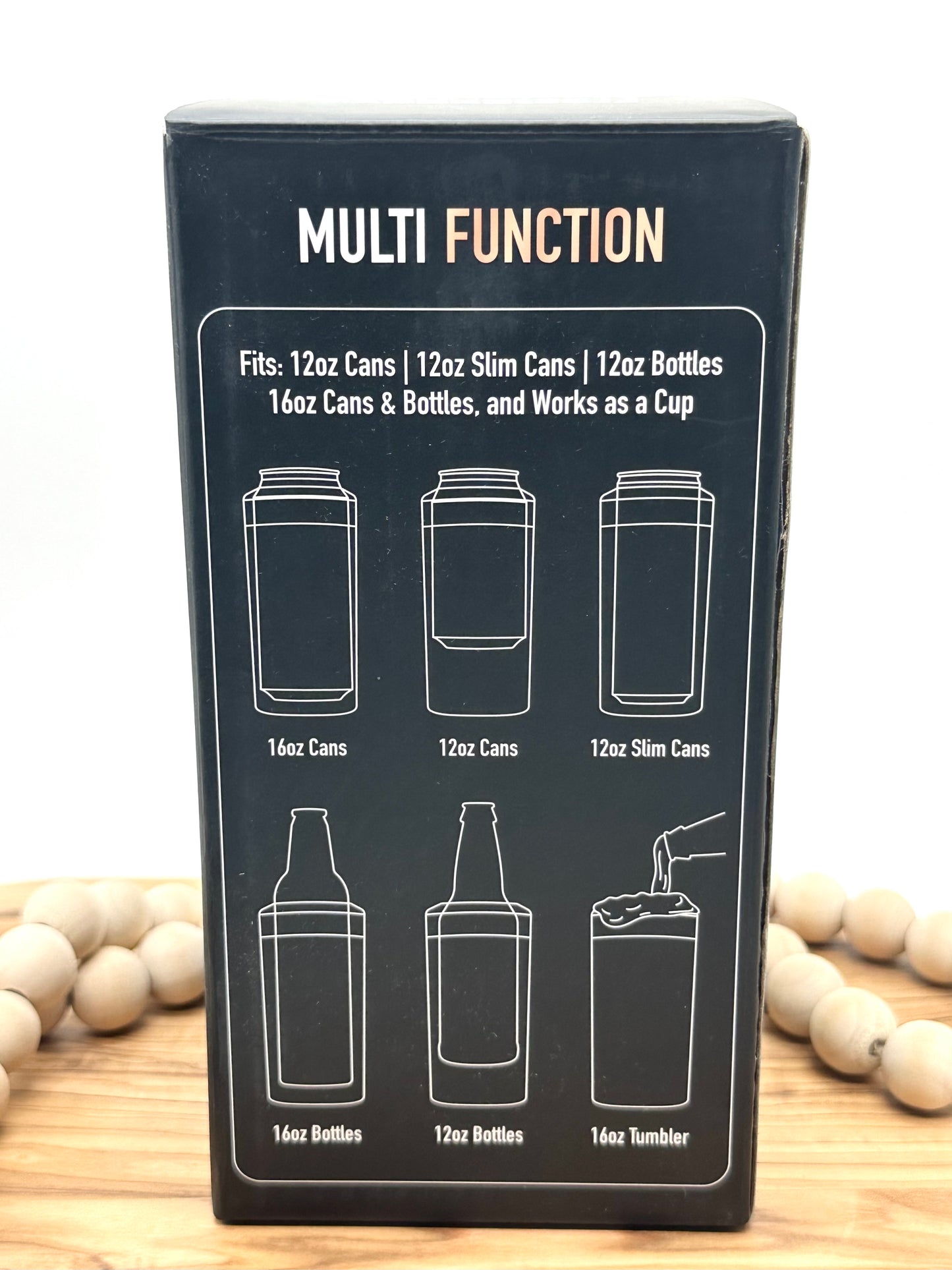 Floral Leopard Print Universal FrostBuddy Can Cooler