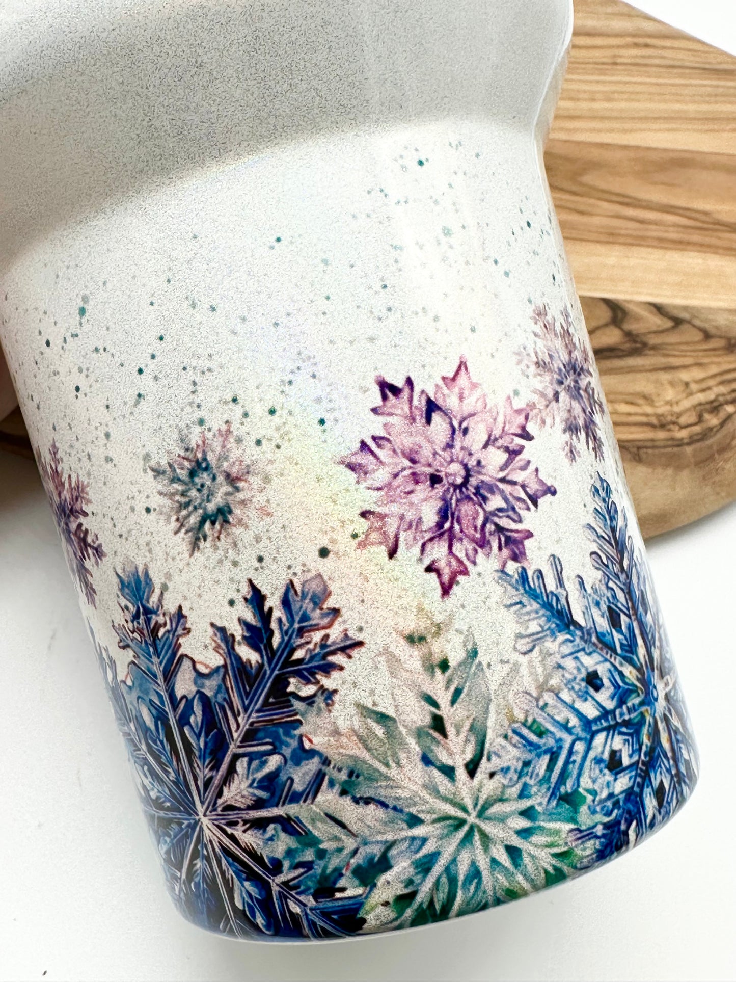 40oz Snowflake Tumbler