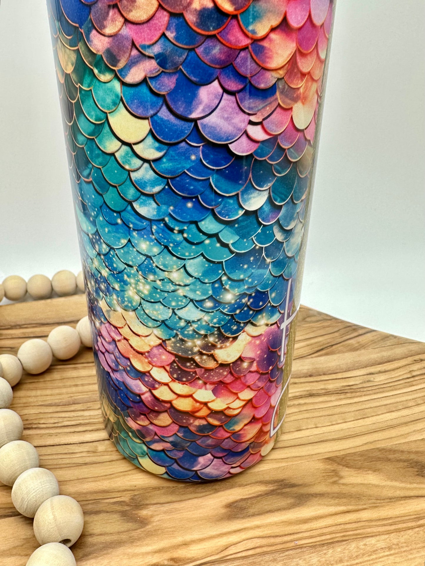 Kids Personalized Mermaid 16oz Water Bottle