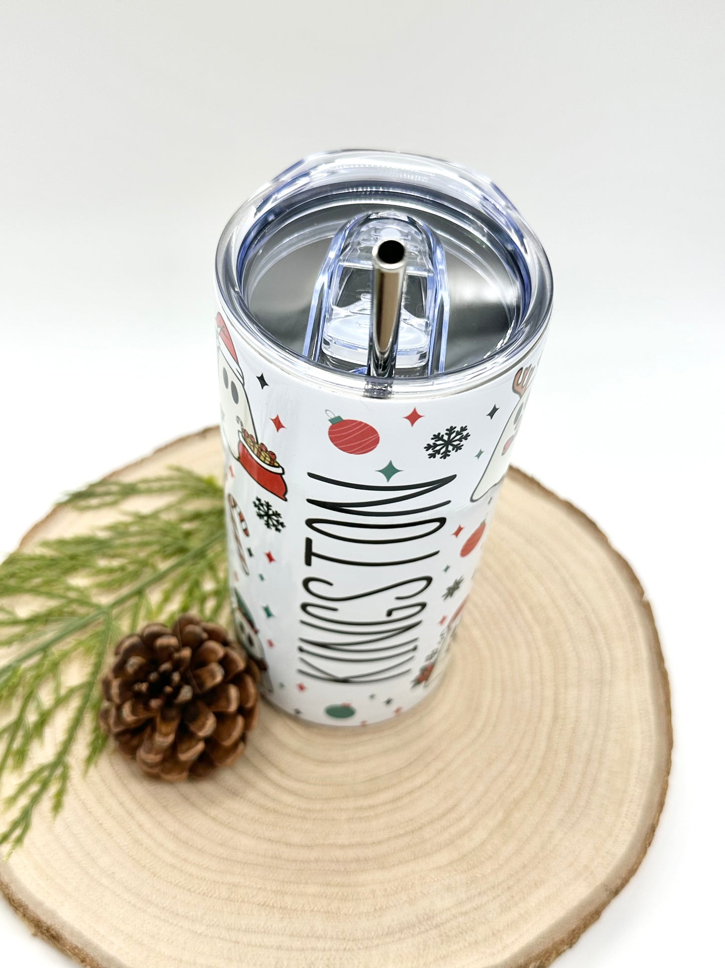 Personalized Kids Christmas Tumbler