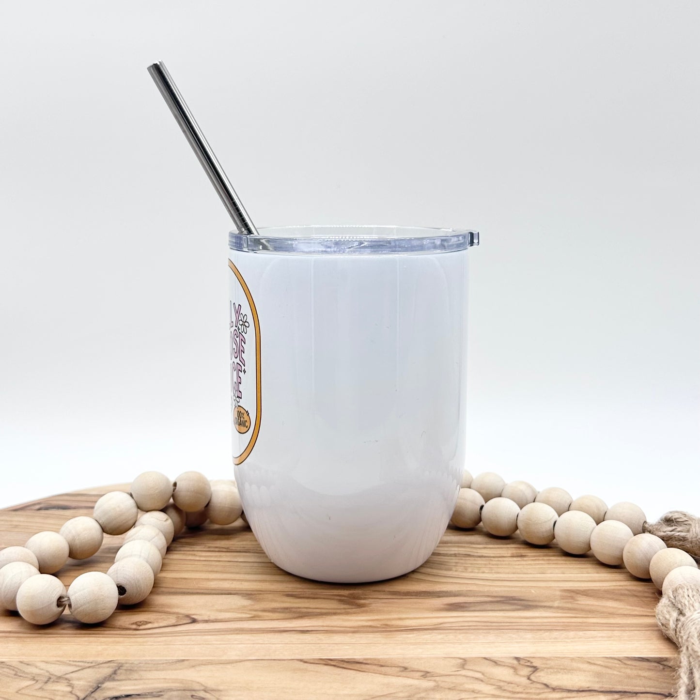 Silly Goose Juice Insulated Wine Glass