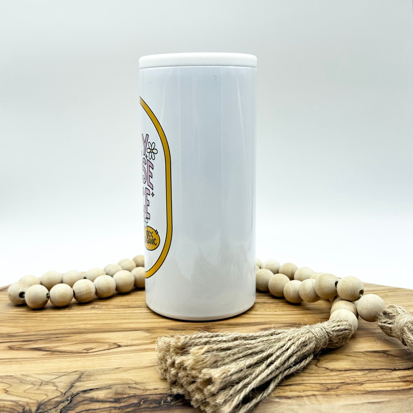 Silly Goose Juice Insulated Slim Can Cooler