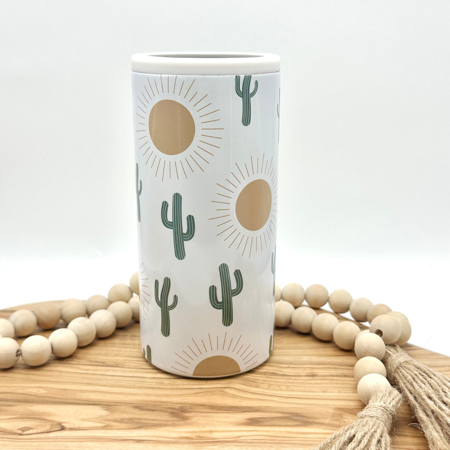 Cactus Sun Insulated Can Cooler