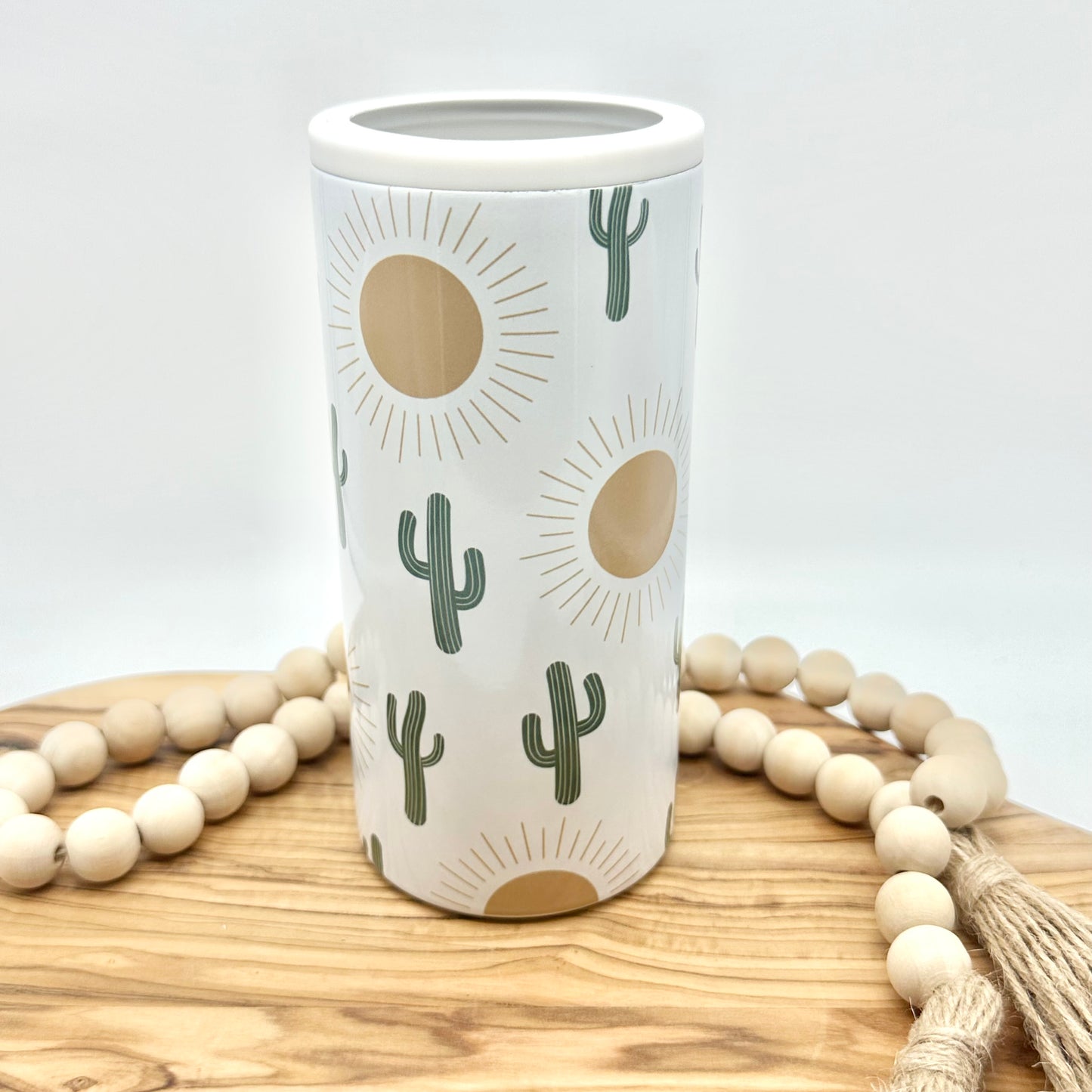 Cactus Sun Insulated Can Cooler