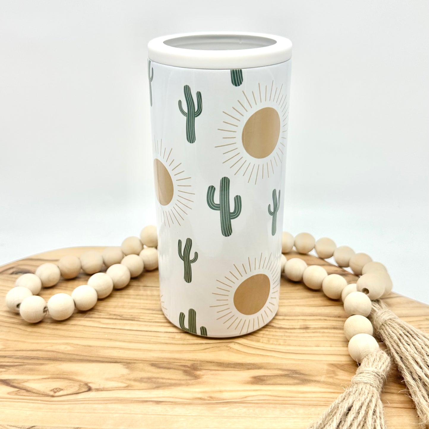 Cactus Sun Insulated Can Cooler