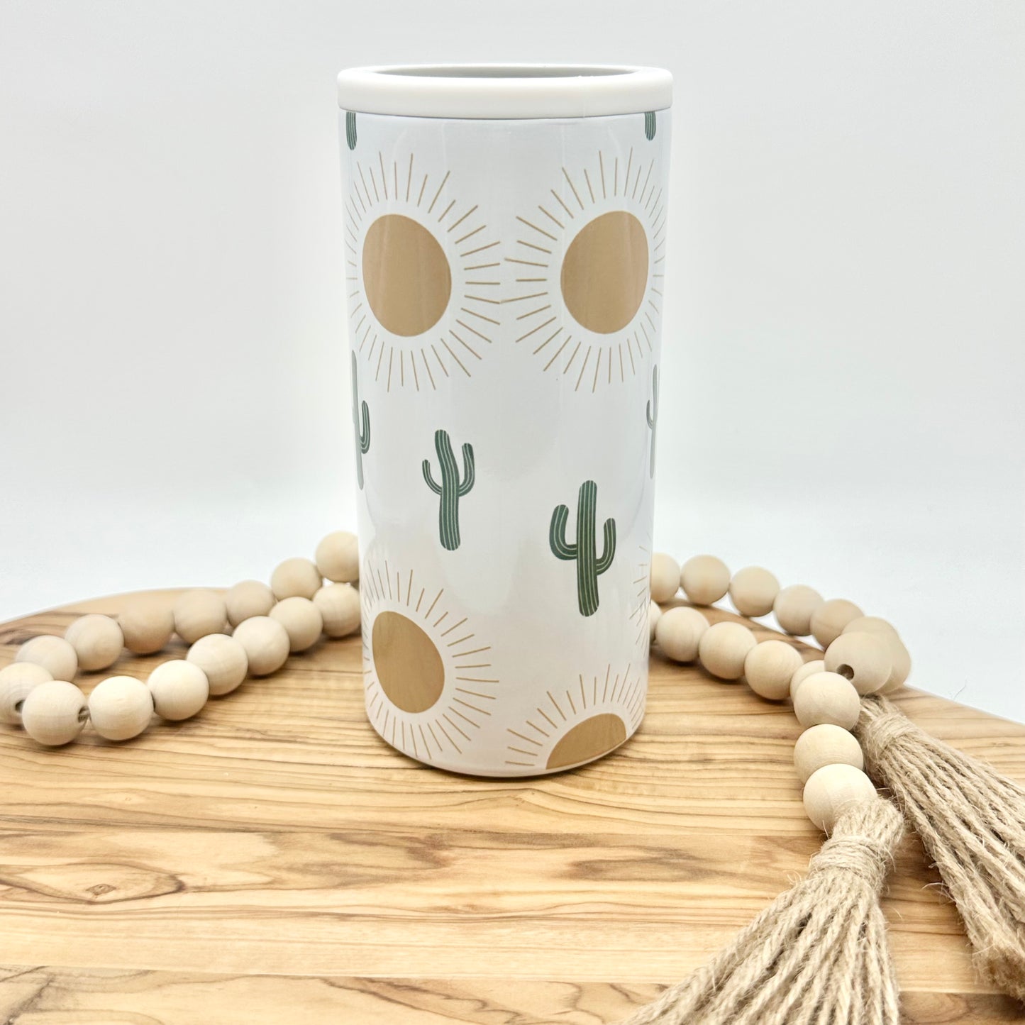 Cactus Sun Insulated Can Cooler