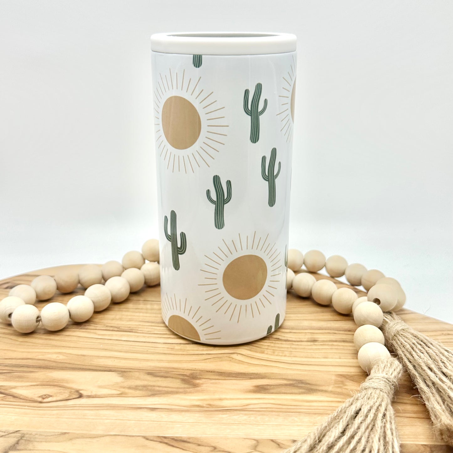 Cactus Sun Insulated Can Cooler
