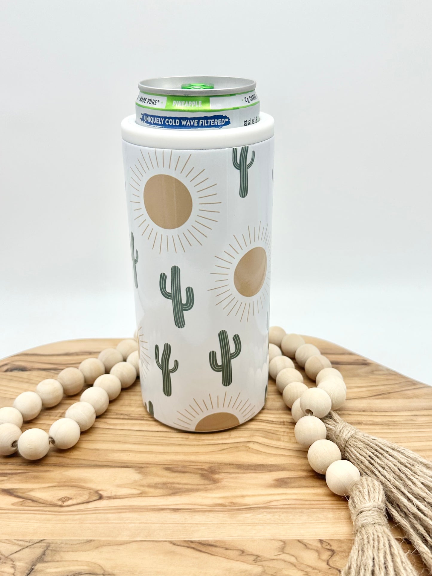Cactus Sun Insulated Can Cooler