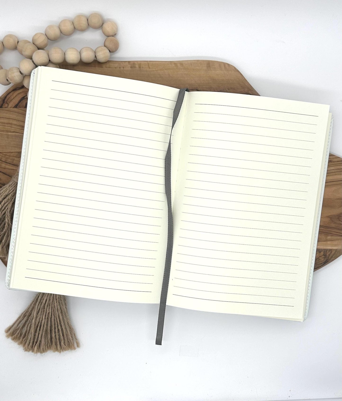 Pink and Teal Desert Collage Journal