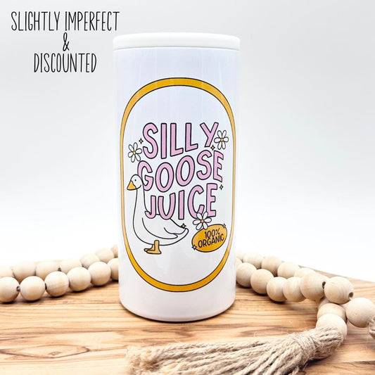 Slightly Imperfect Silly Goose Juice Slim Can Cooler