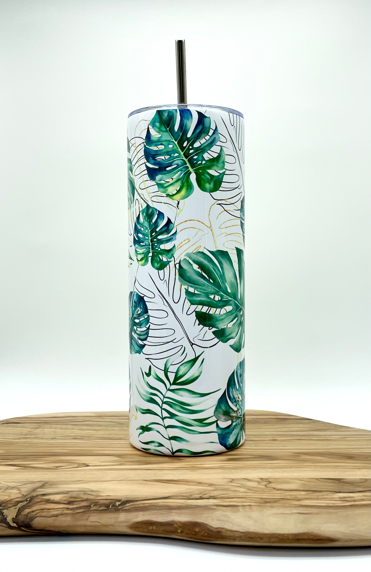 20oz Skinny Monstera Plant Tumbler