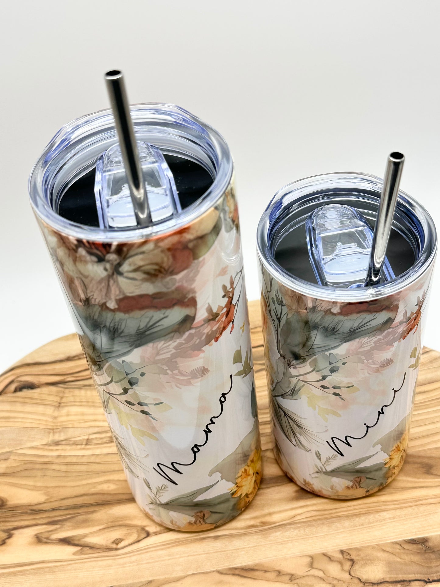 Matching Mother Daughter Tumbler Set
