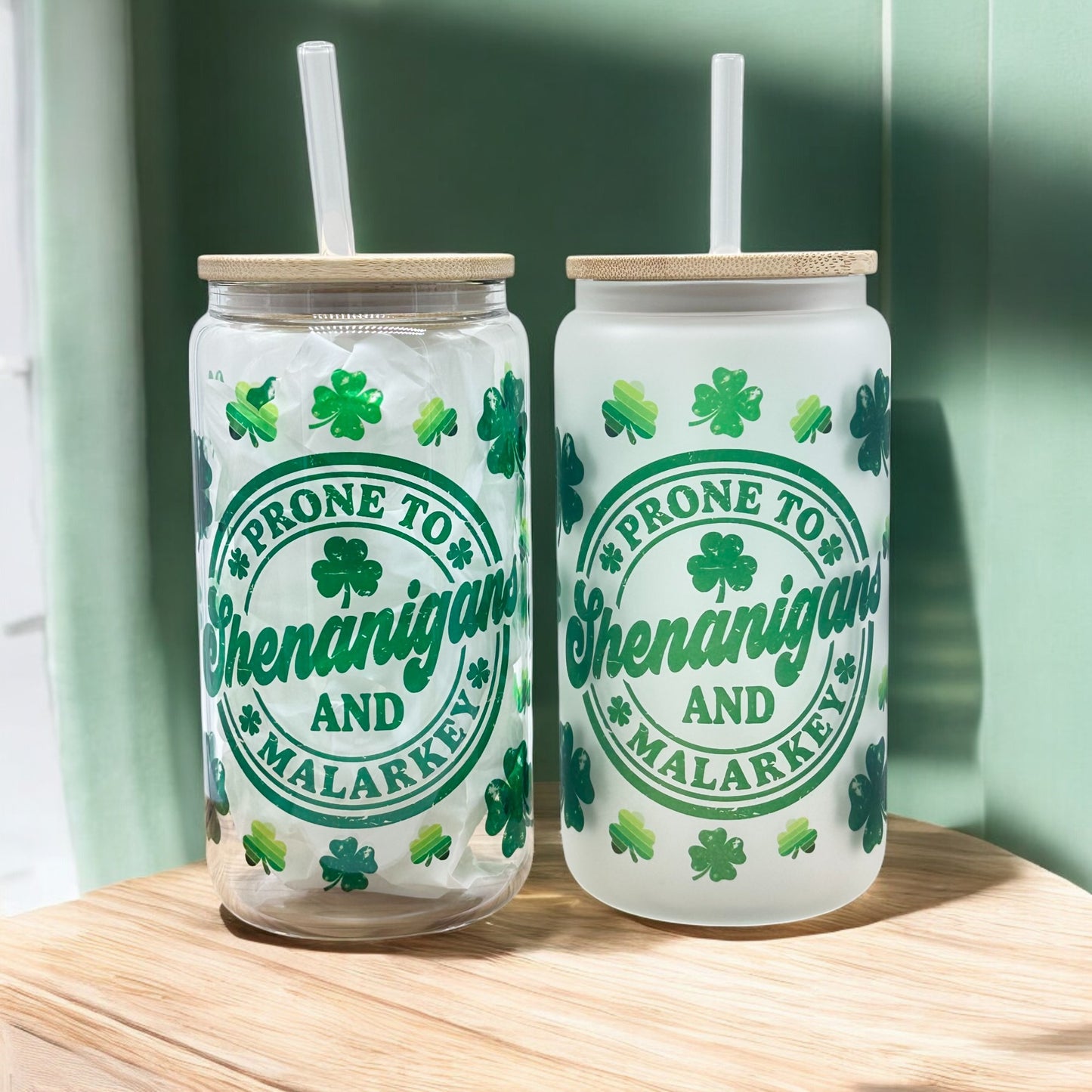 St. Patrick’s Day Iced Coffee Cups