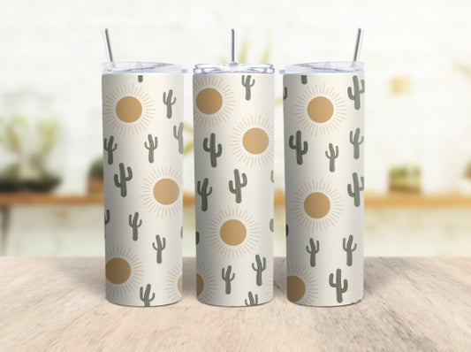 Cactus 20oz Skinny Tumbler