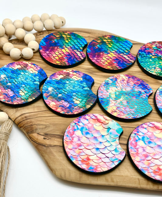 Mermaid Car Coasters