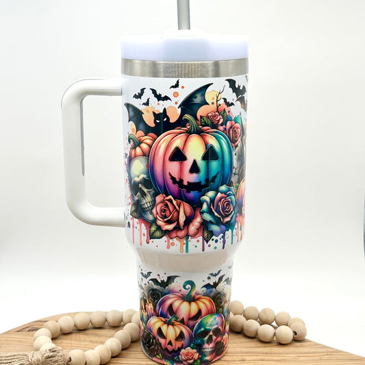 40oz Halloween Themed Tumbler