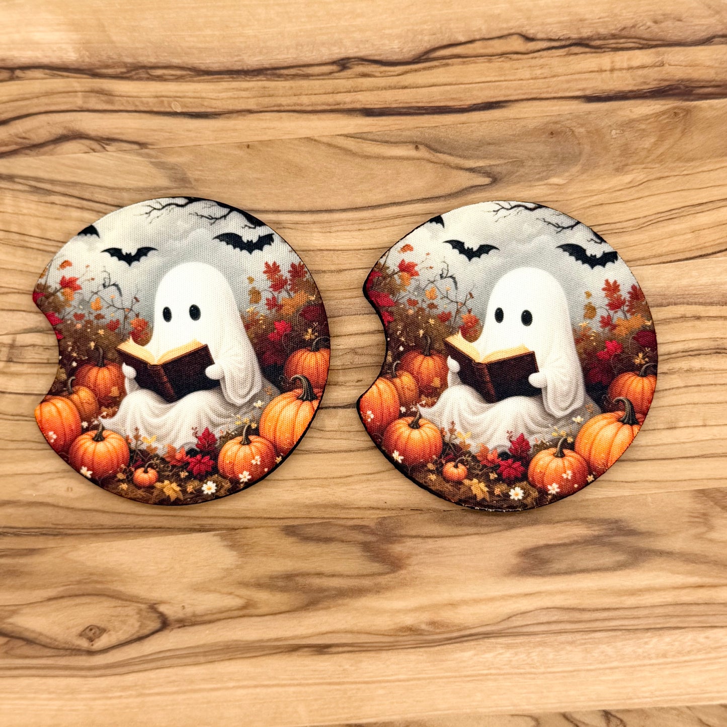 Halloween Themed Car Coasters