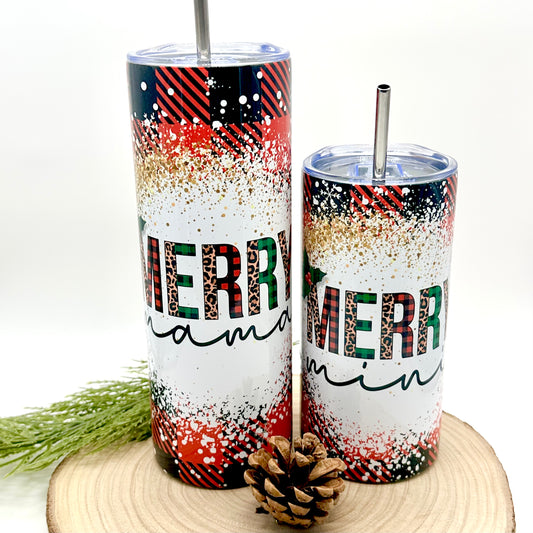 Christmas Mama and Mini Tumblers