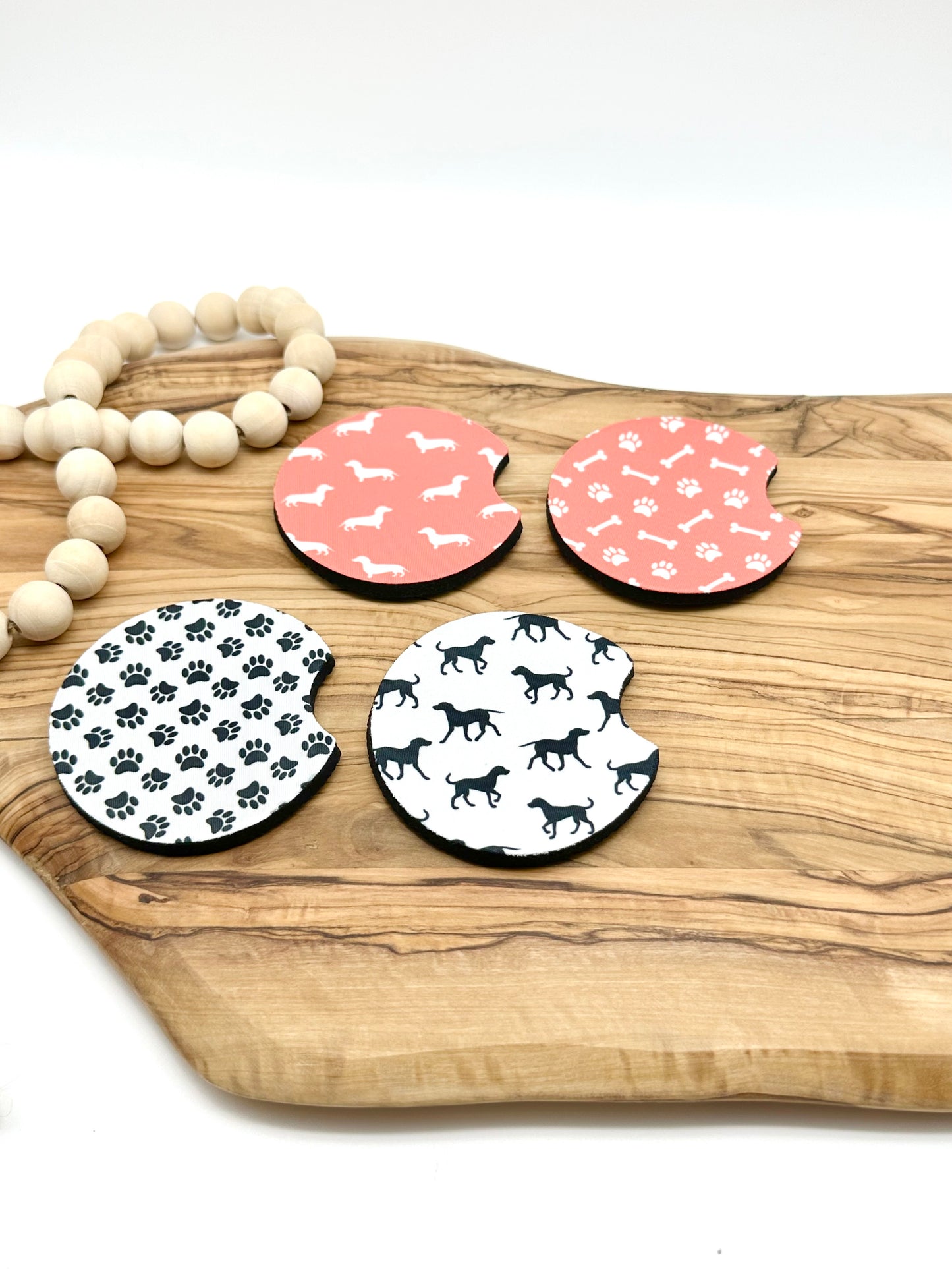 Dog Lover Car Coasters