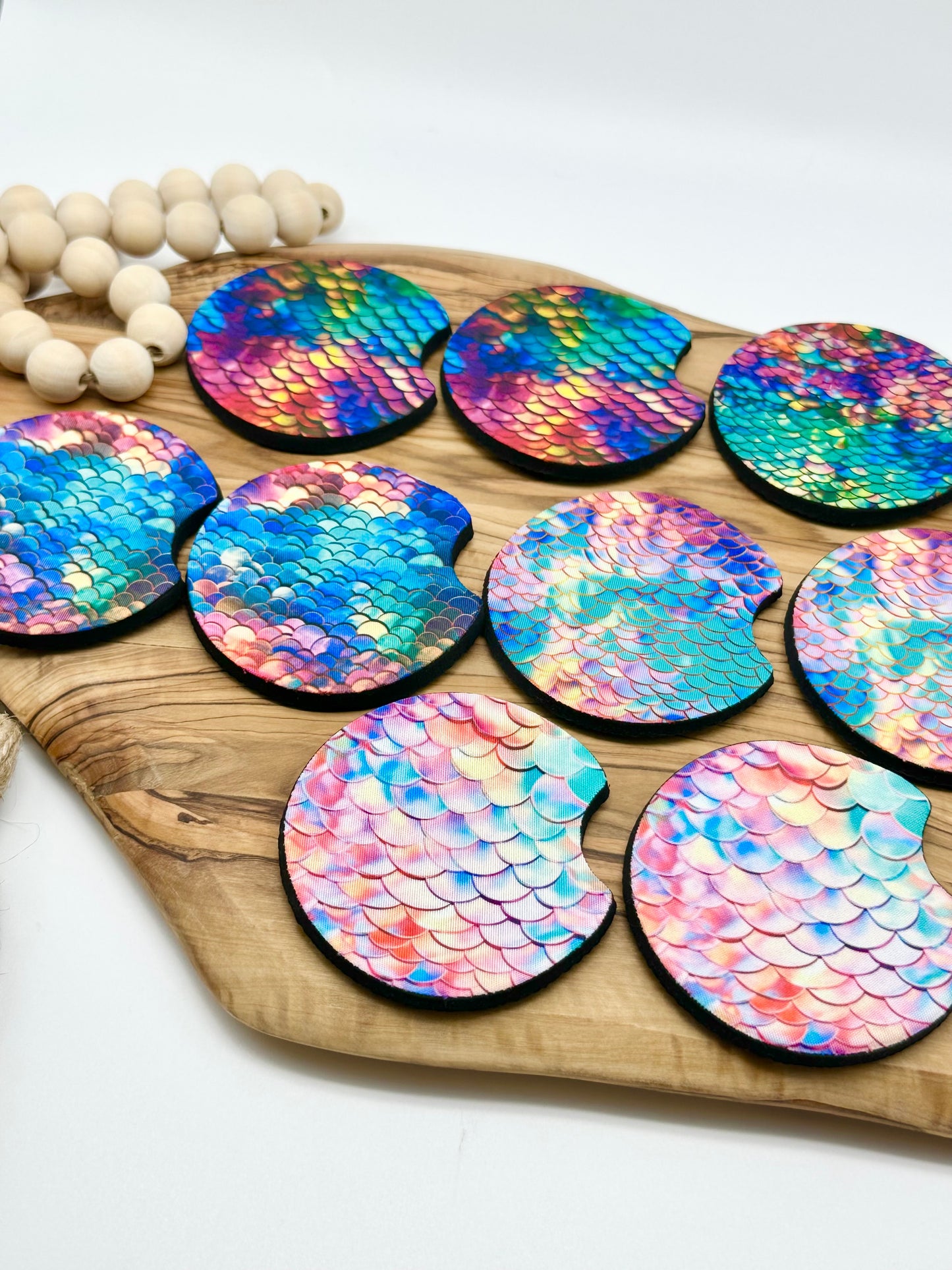 Mermaid Car Coasters