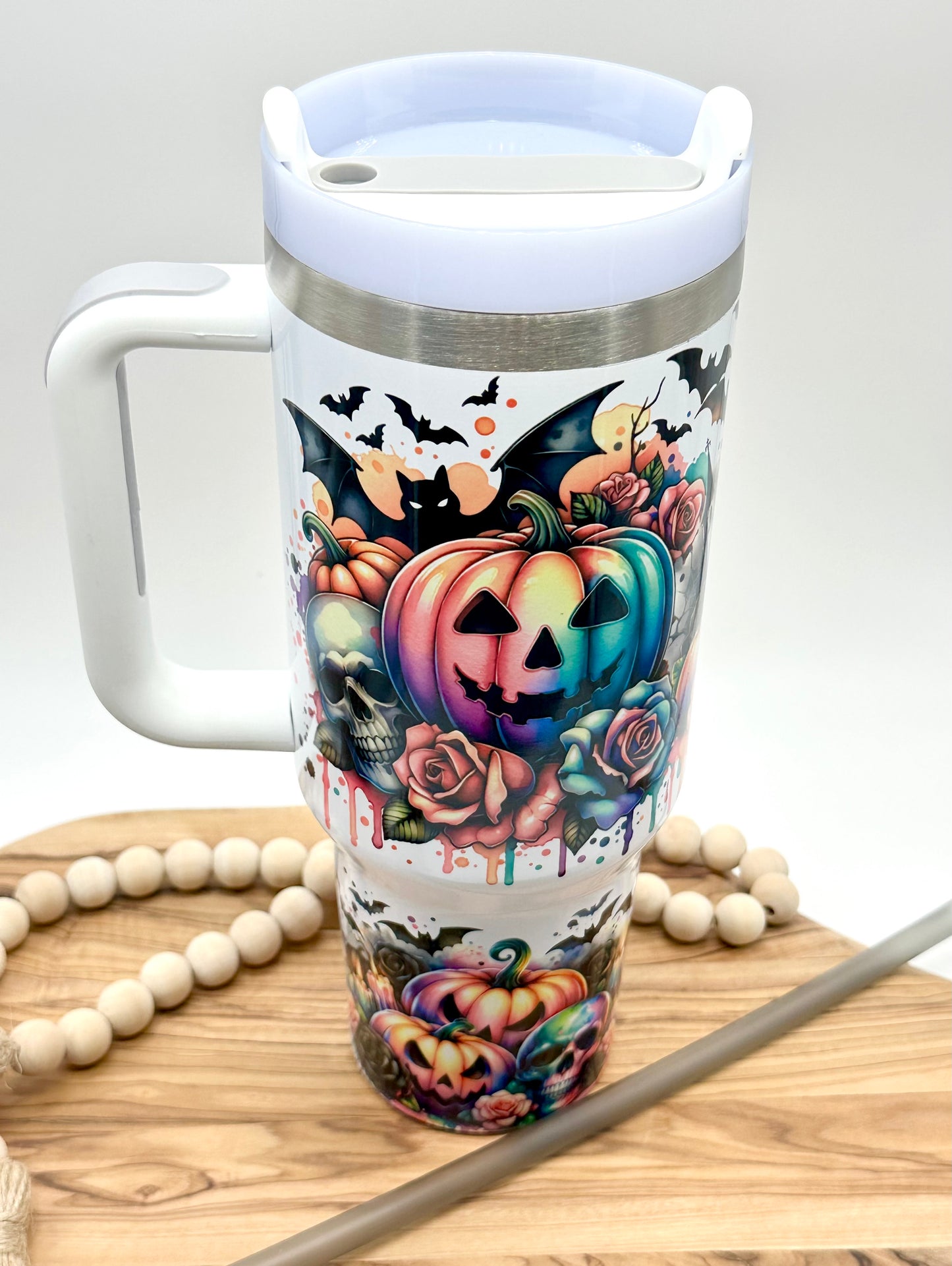 40oz Halloween Themed Tumbler