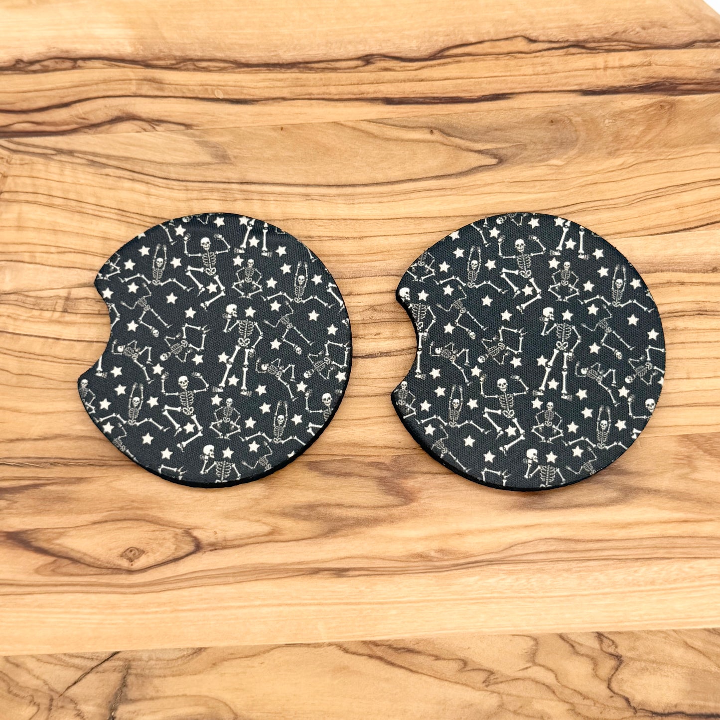 Halloween Themed Car Coasters