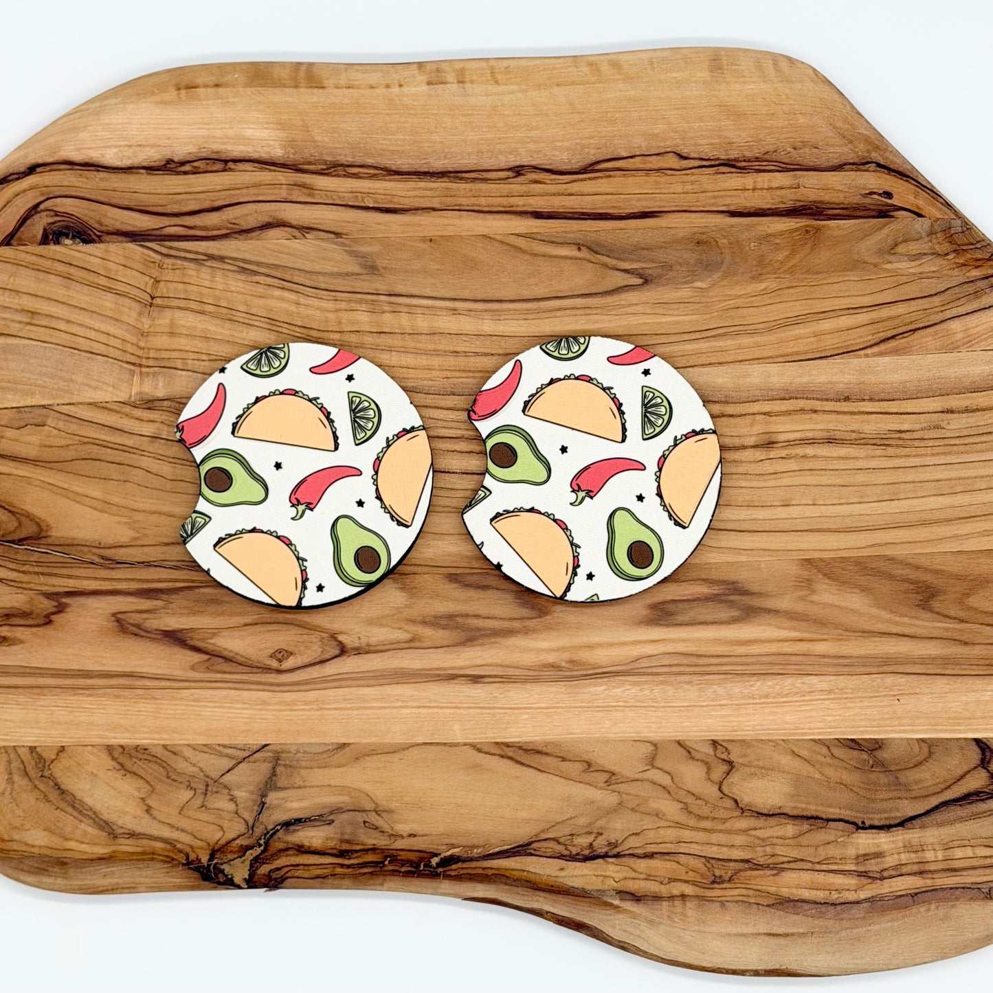 Taco Car Coasters