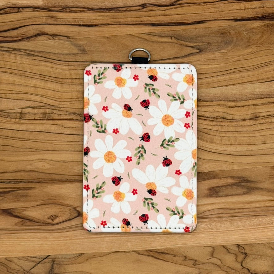 Cherries, Bows & Daisies Badge Holders