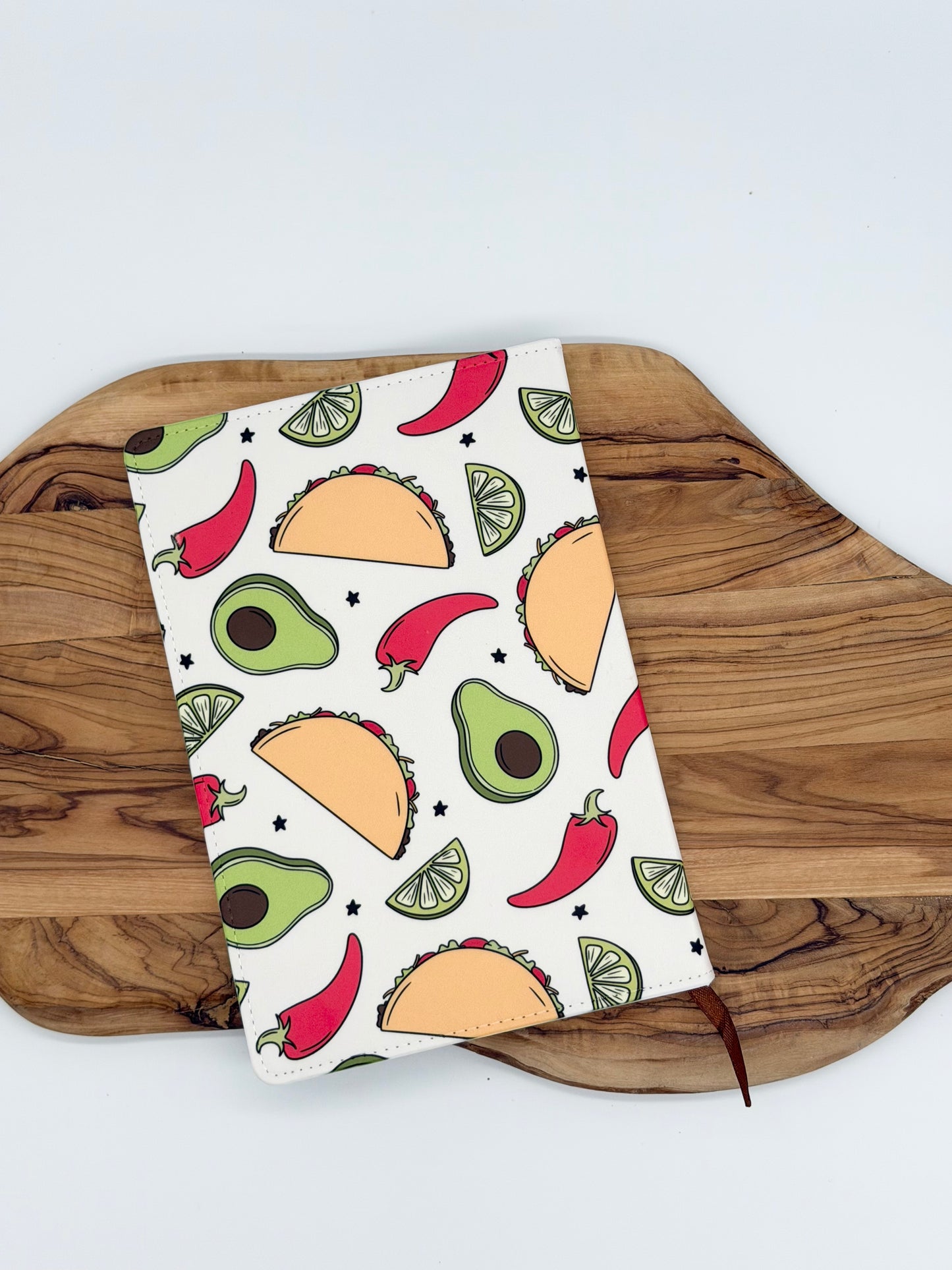 Taco and Avocado A5 Lined Journal