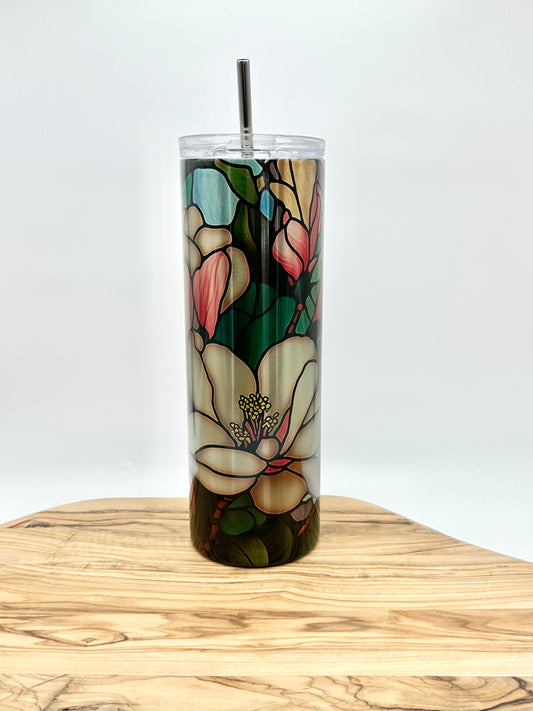 Magnolia Stainless Steel Tumbler