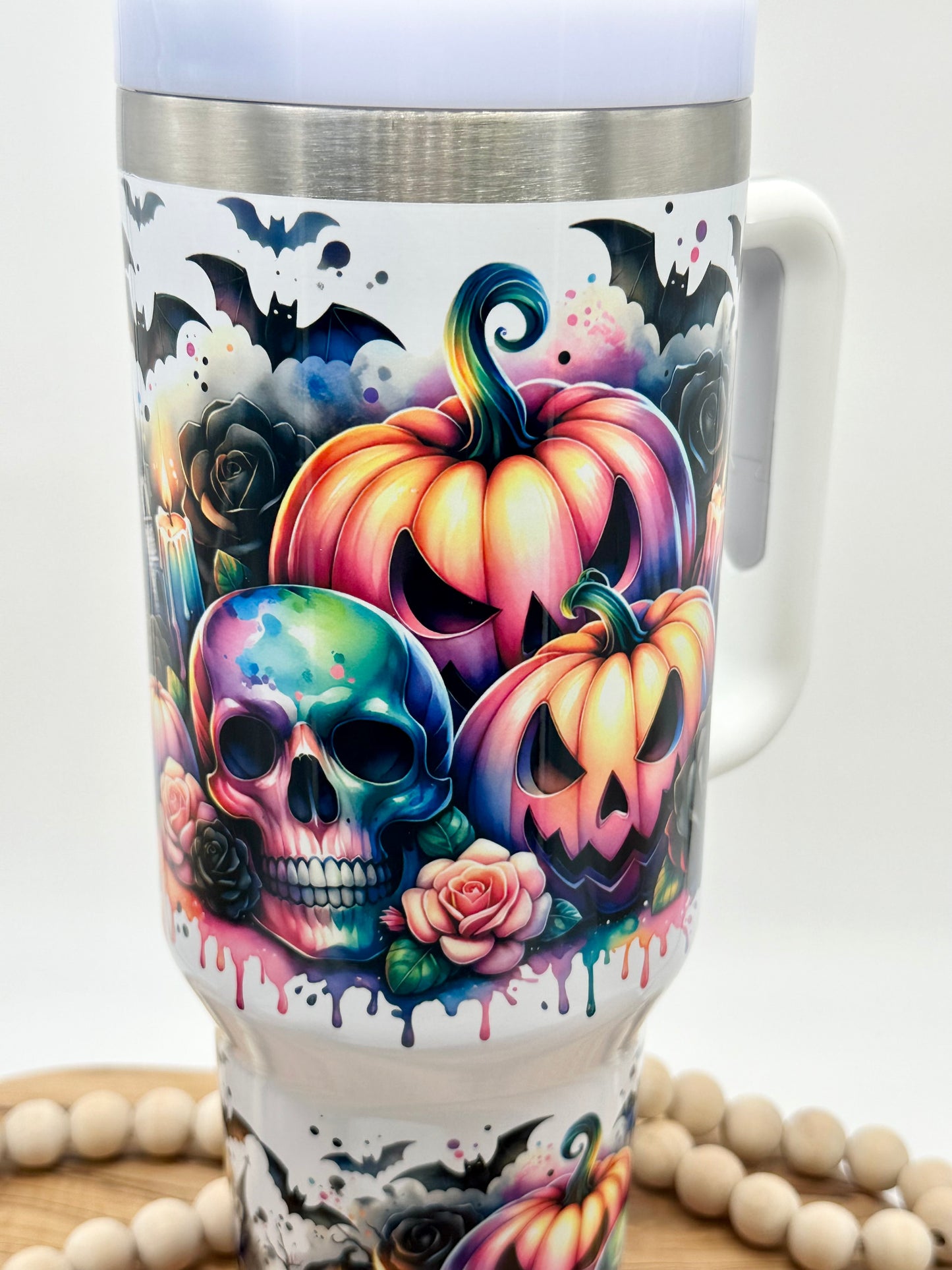 40oz Halloween Themed Tumbler