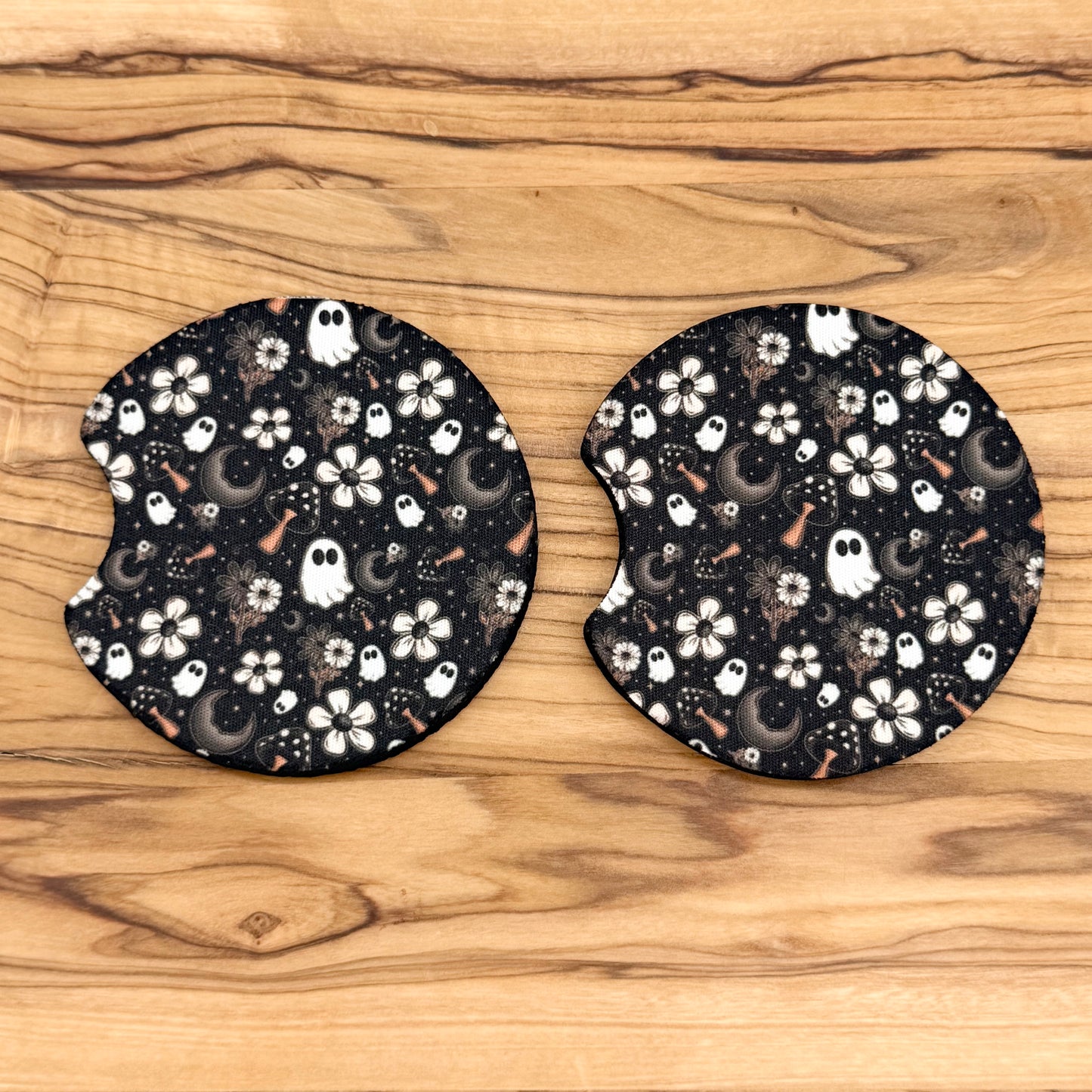 Halloween Themed Car Coasters