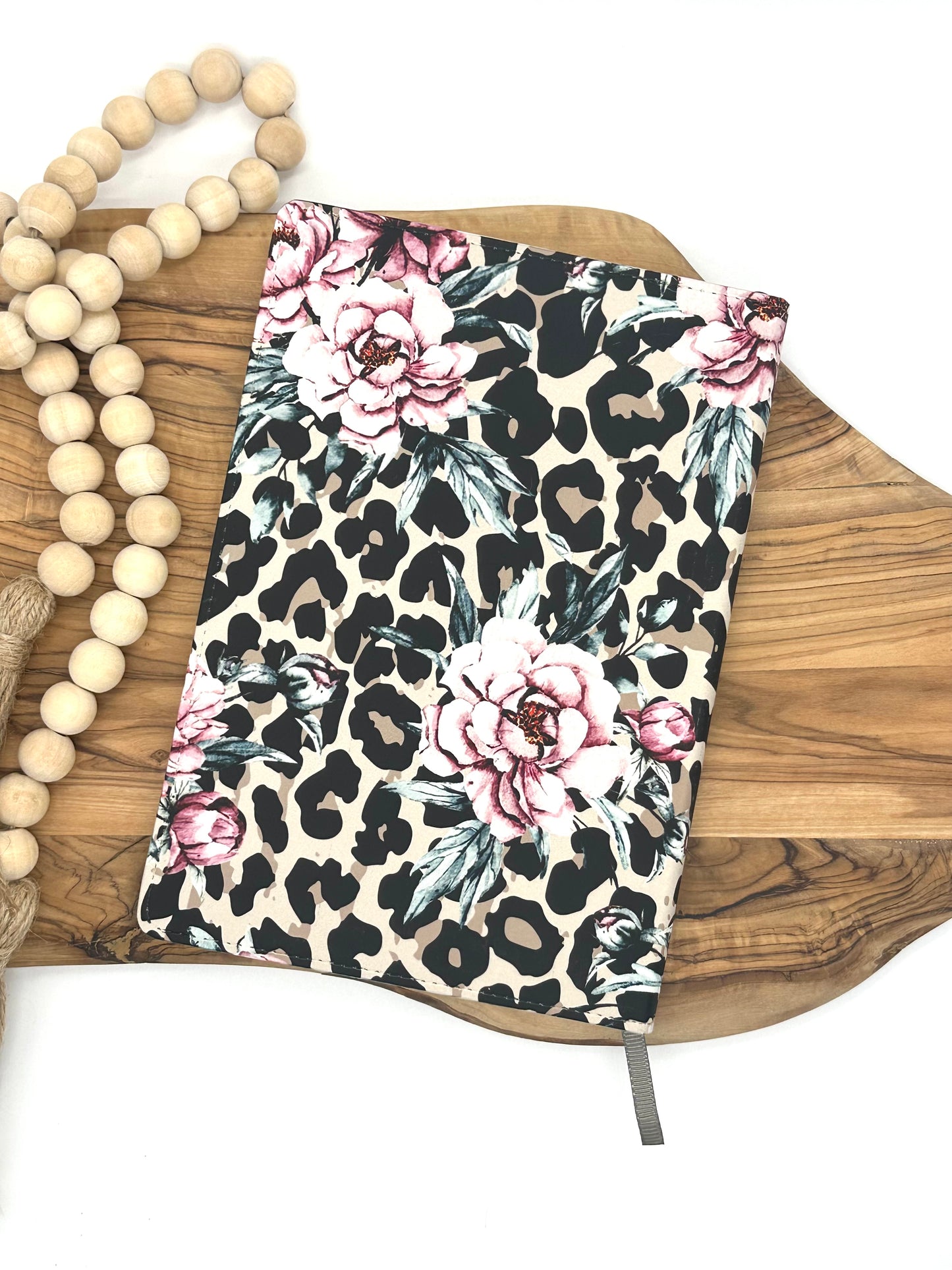 Peony Leopard Print Journal