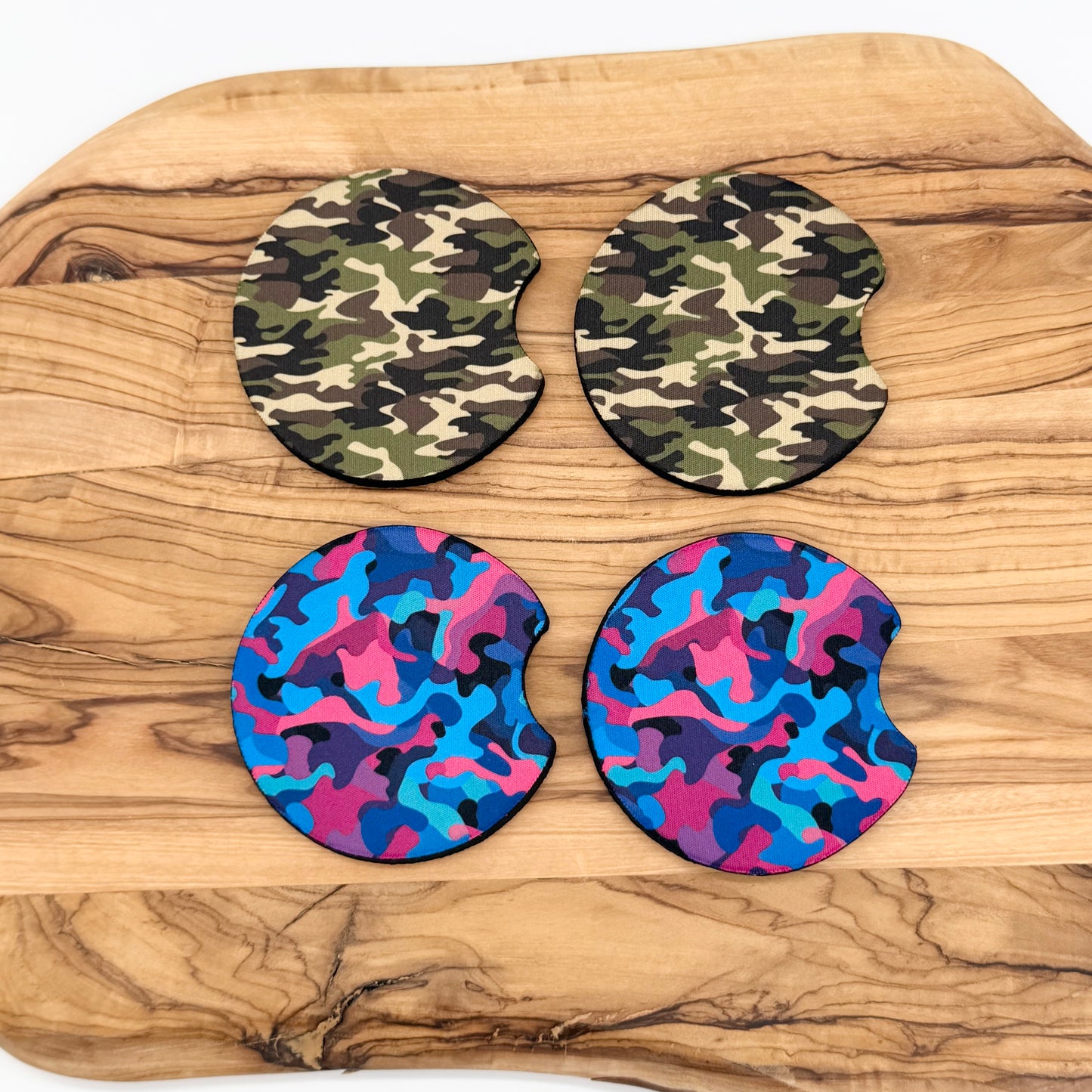 Camo Car Coasters