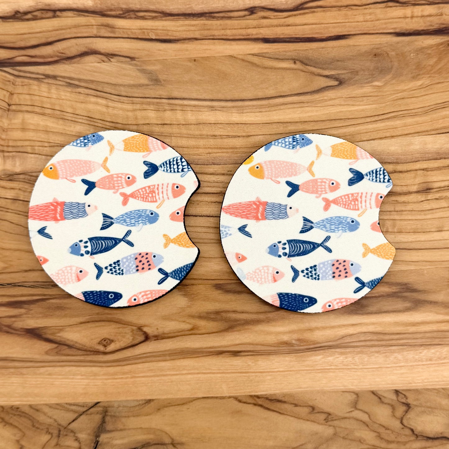 Cute Fish Car Coaster